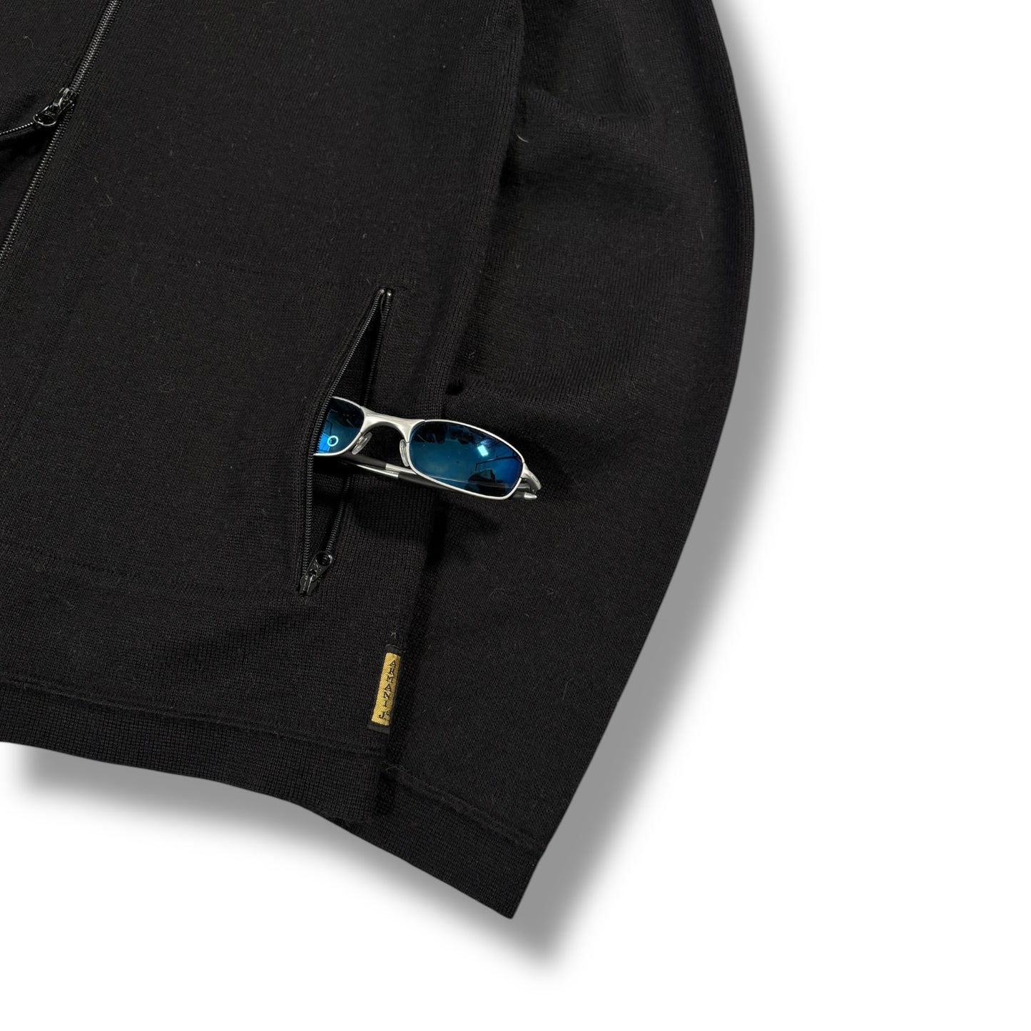 Armani Jeans 00’s Full Zip Knit Jumper Medium