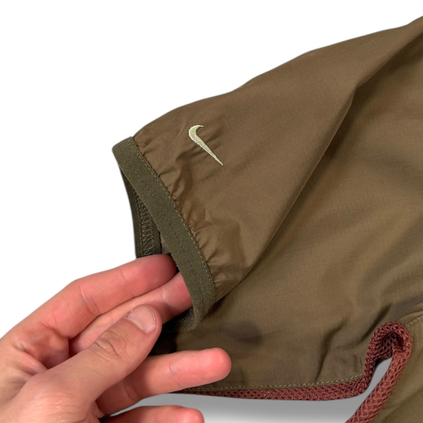 Nike 00’s Short Sleeve Mesh Panelled Shirt Small