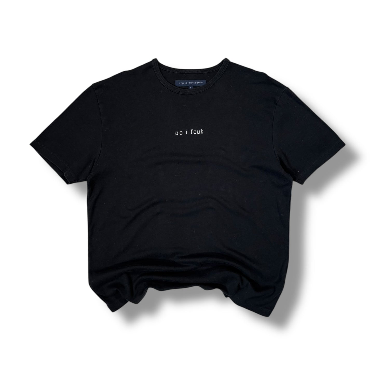 FCUK 00’s “Do I FCUK” T Shirt Large