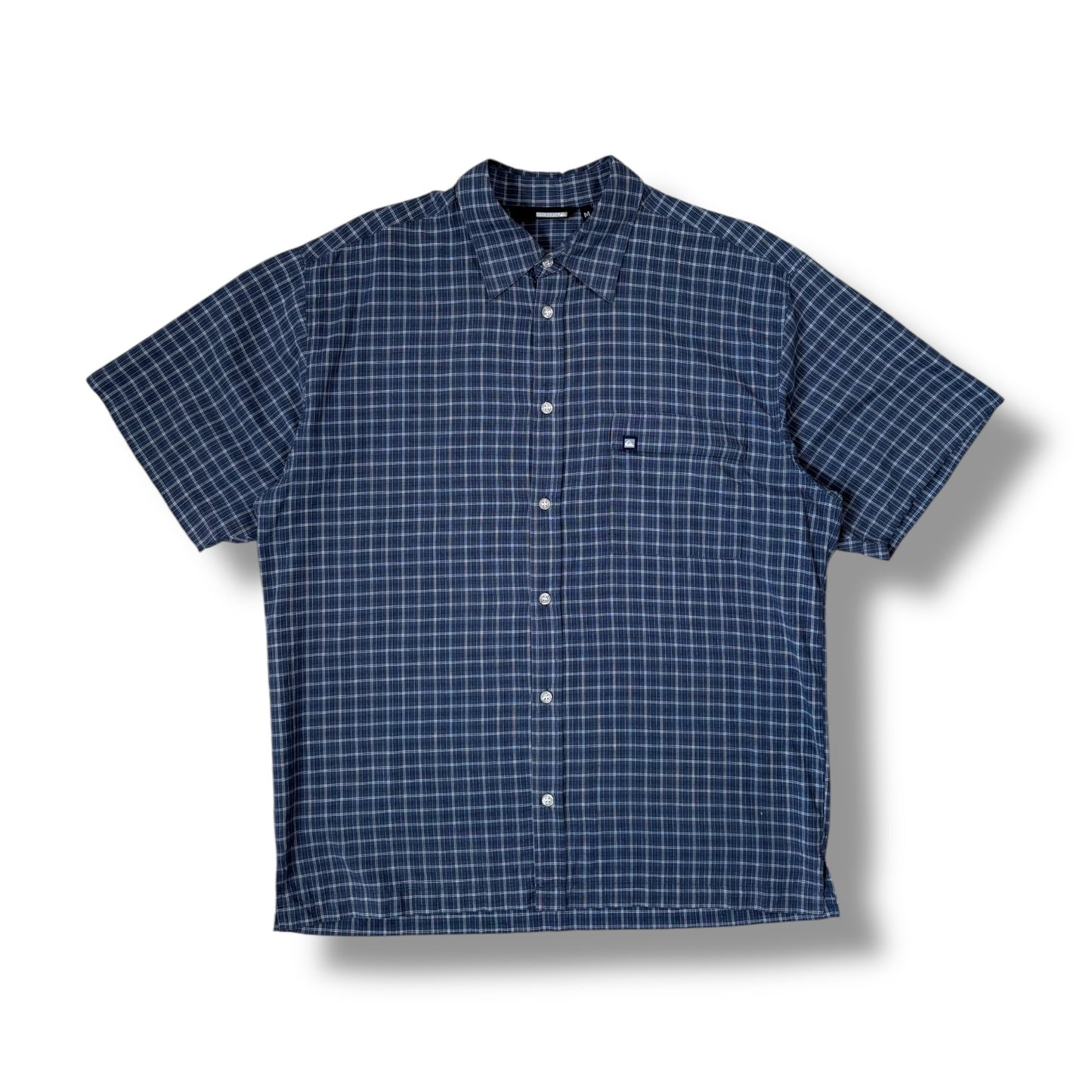 Quiksilver 00’s Checkered Short Sleeve Shirt Medium