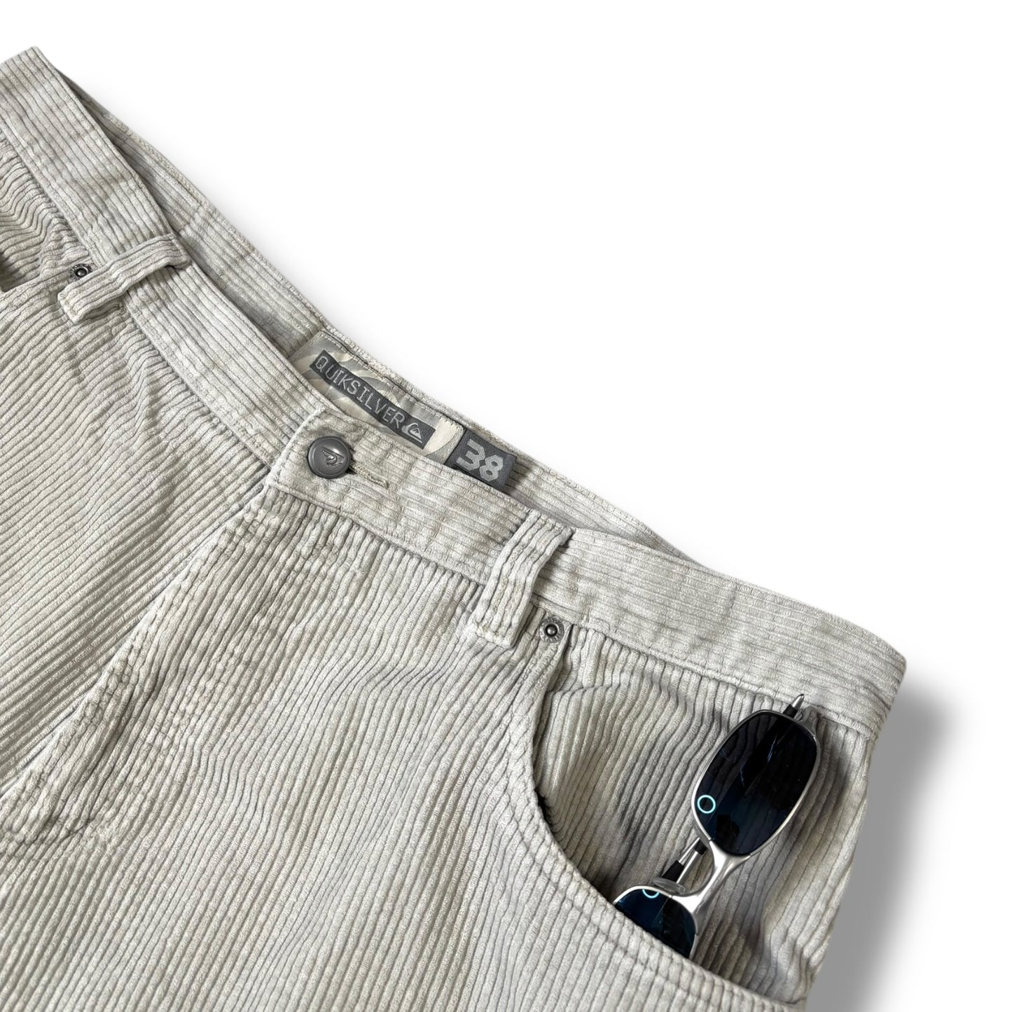 Quiksilver 00’s Corduroy Cargo Shorts 38W