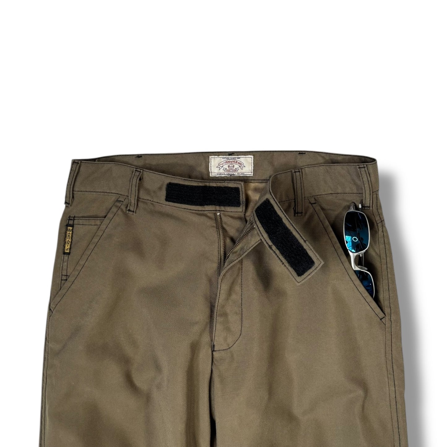 Armani Jeans 00’s Heavy Duty Nylon Pants 30W