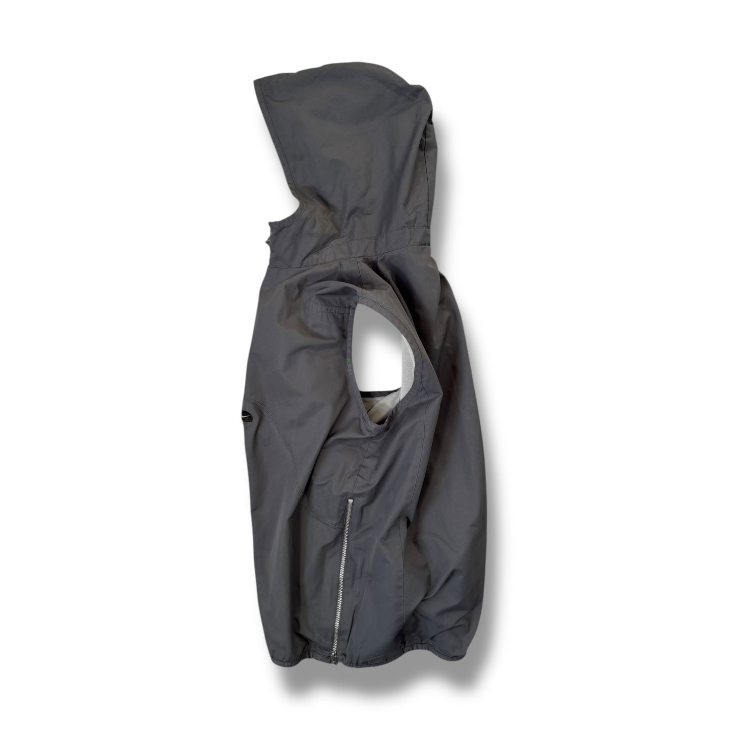 Nike 2000’s Overlocked Stitch Hooded Gillet Medium