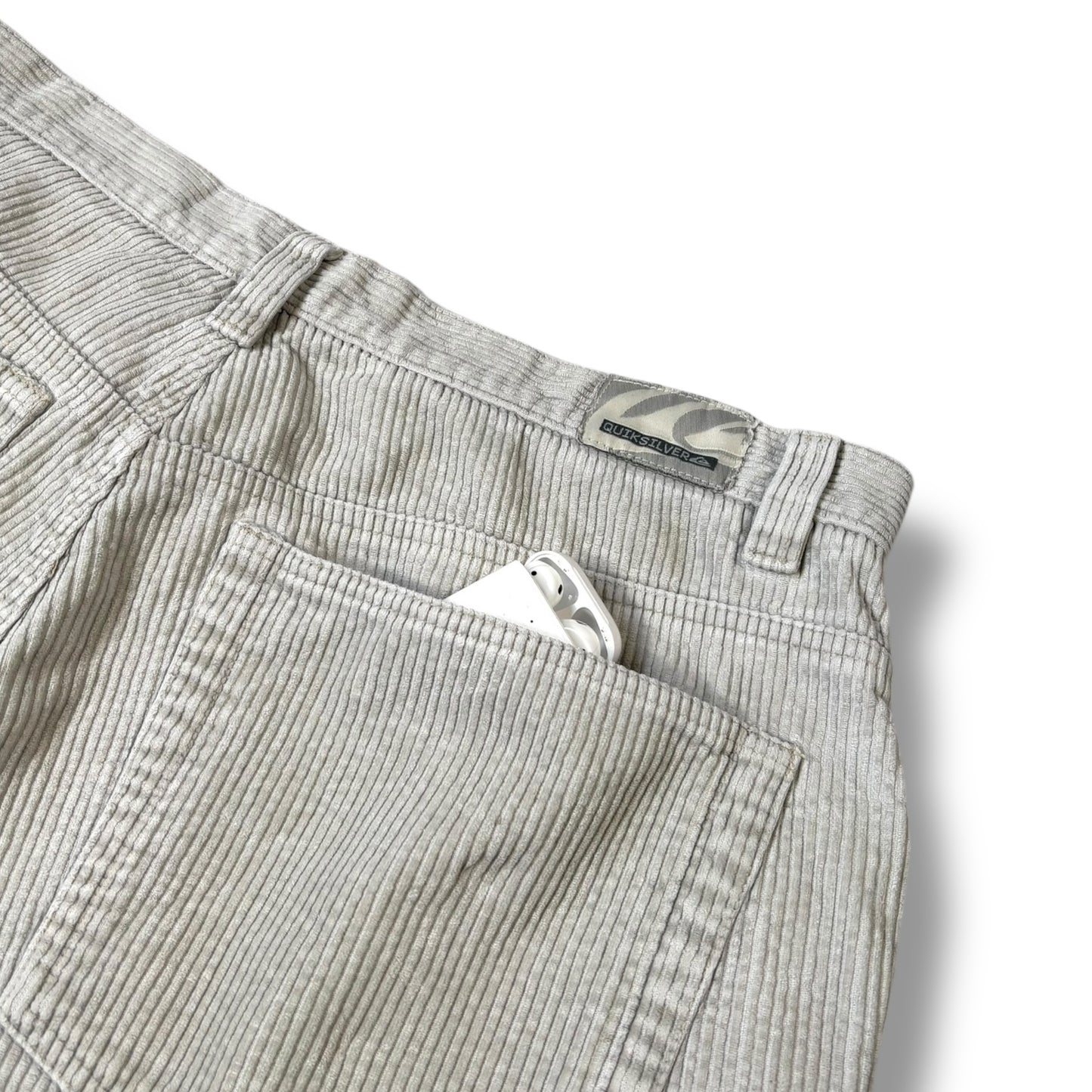 Quiksilver 00’s Corduroy Cargo Shorts 38W