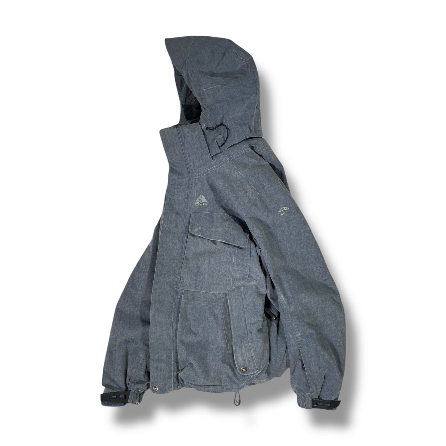 Nike ACG Brushed Slate Multi Pocket Padded Jacket Medium