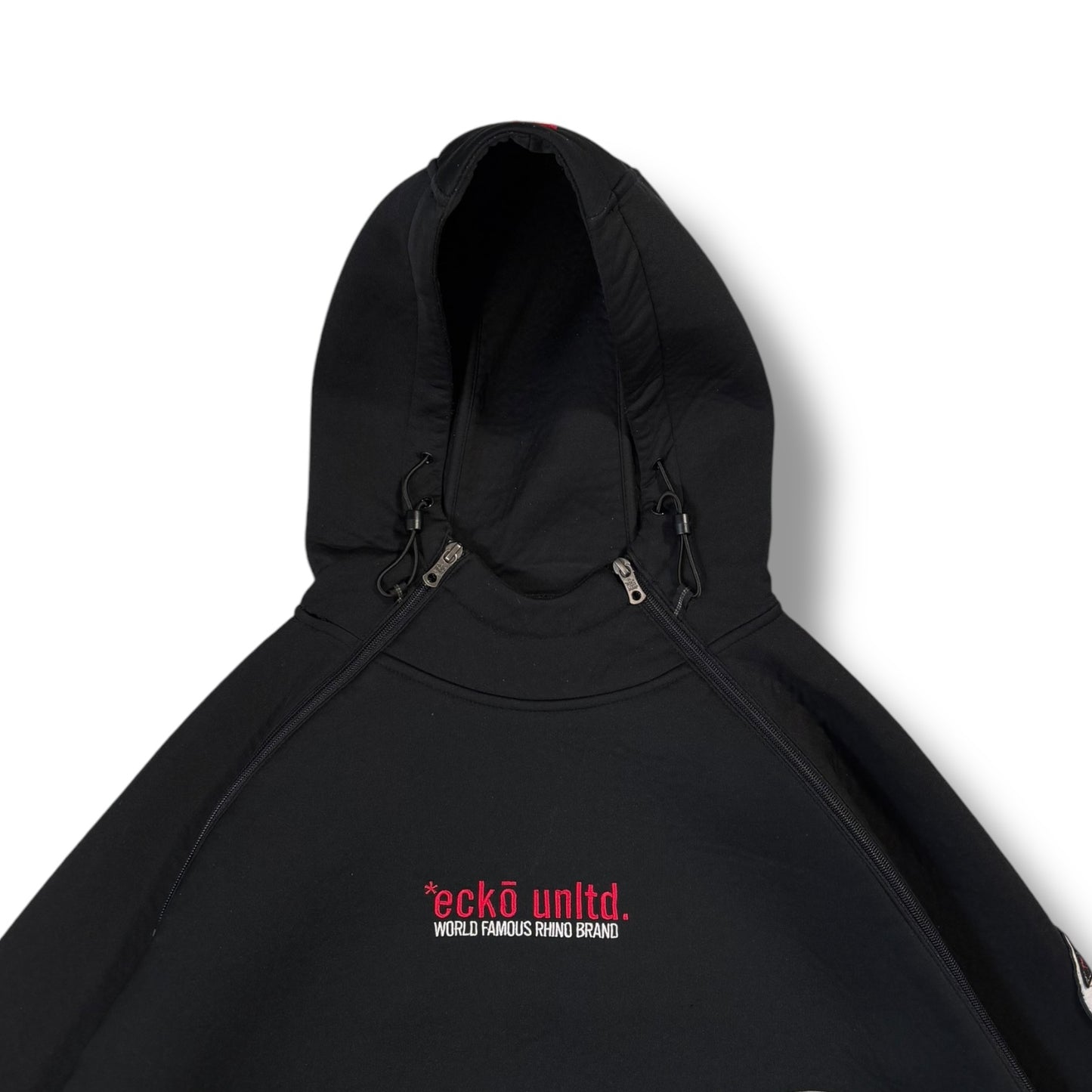 *Ecko unltd. 2005 Shoulder Zip Scuba Hoodie Extra Large