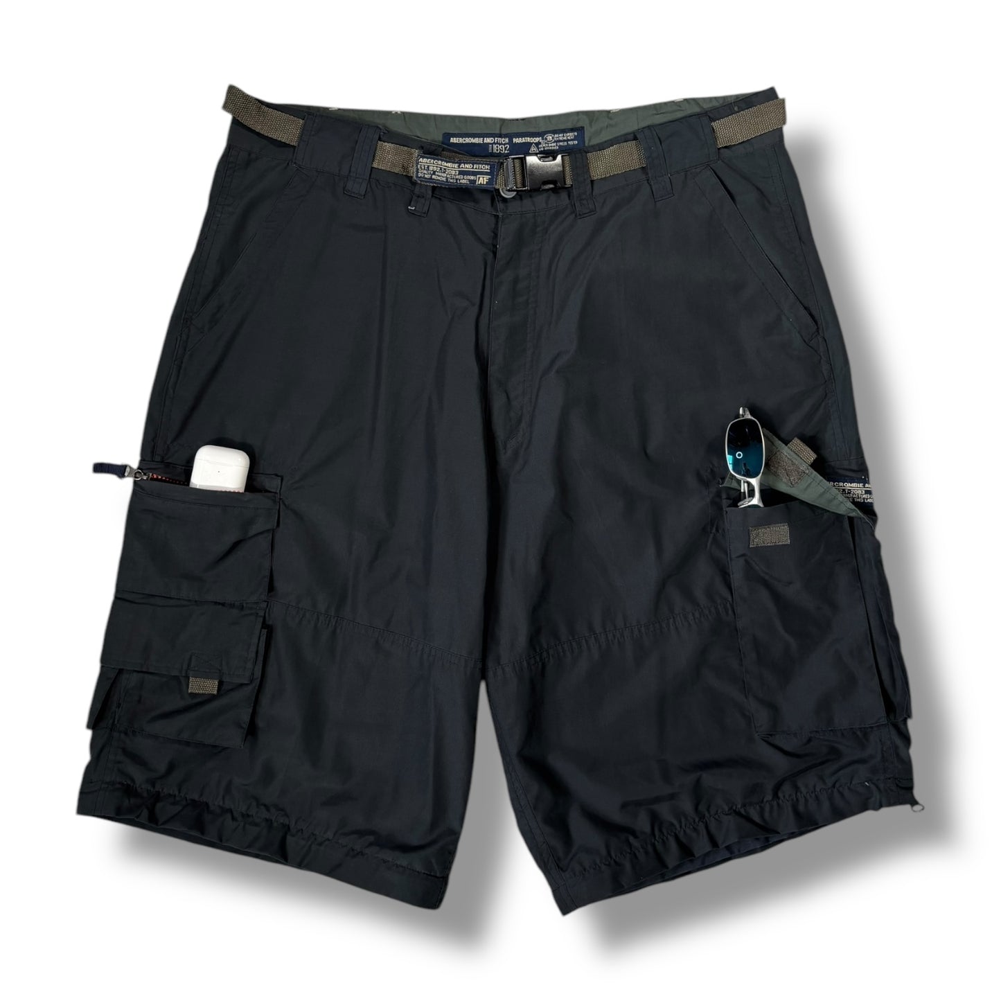 Abercrombie & Fitch 00’s Technical Cargo Shorts 36W