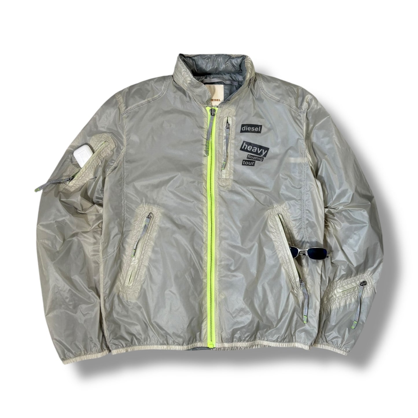Diesel 00’s Multipocket Nylon Jacket Extra Large