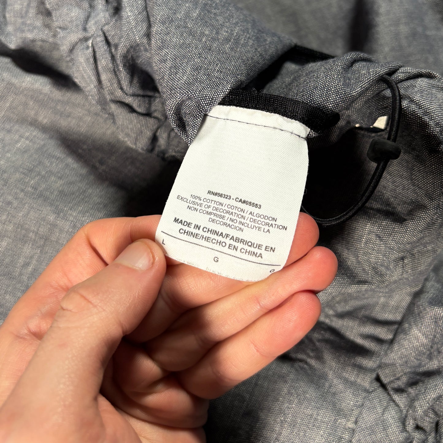 Nike 00’s Full Zip Hooded Cotton Jacket L