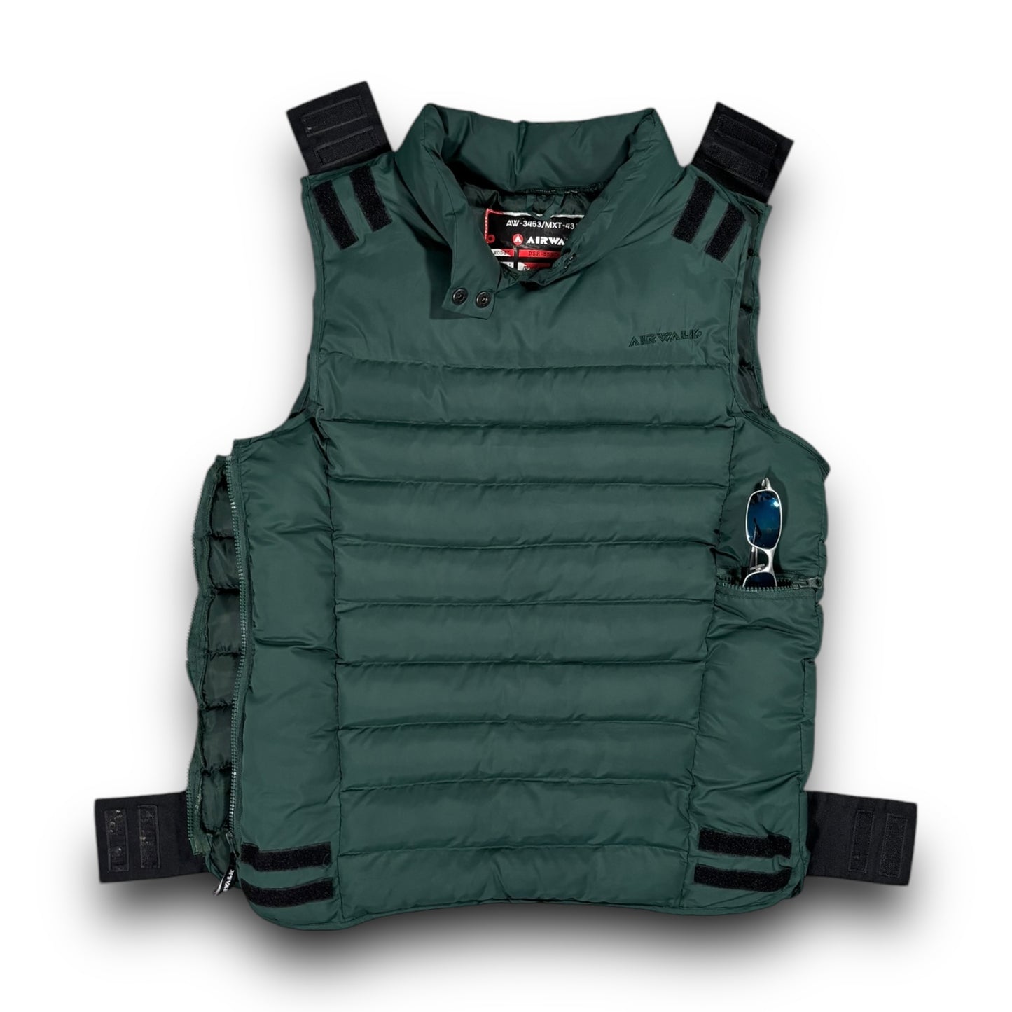 Airwalk 00’s Ballistic Puffer Vest Medium
