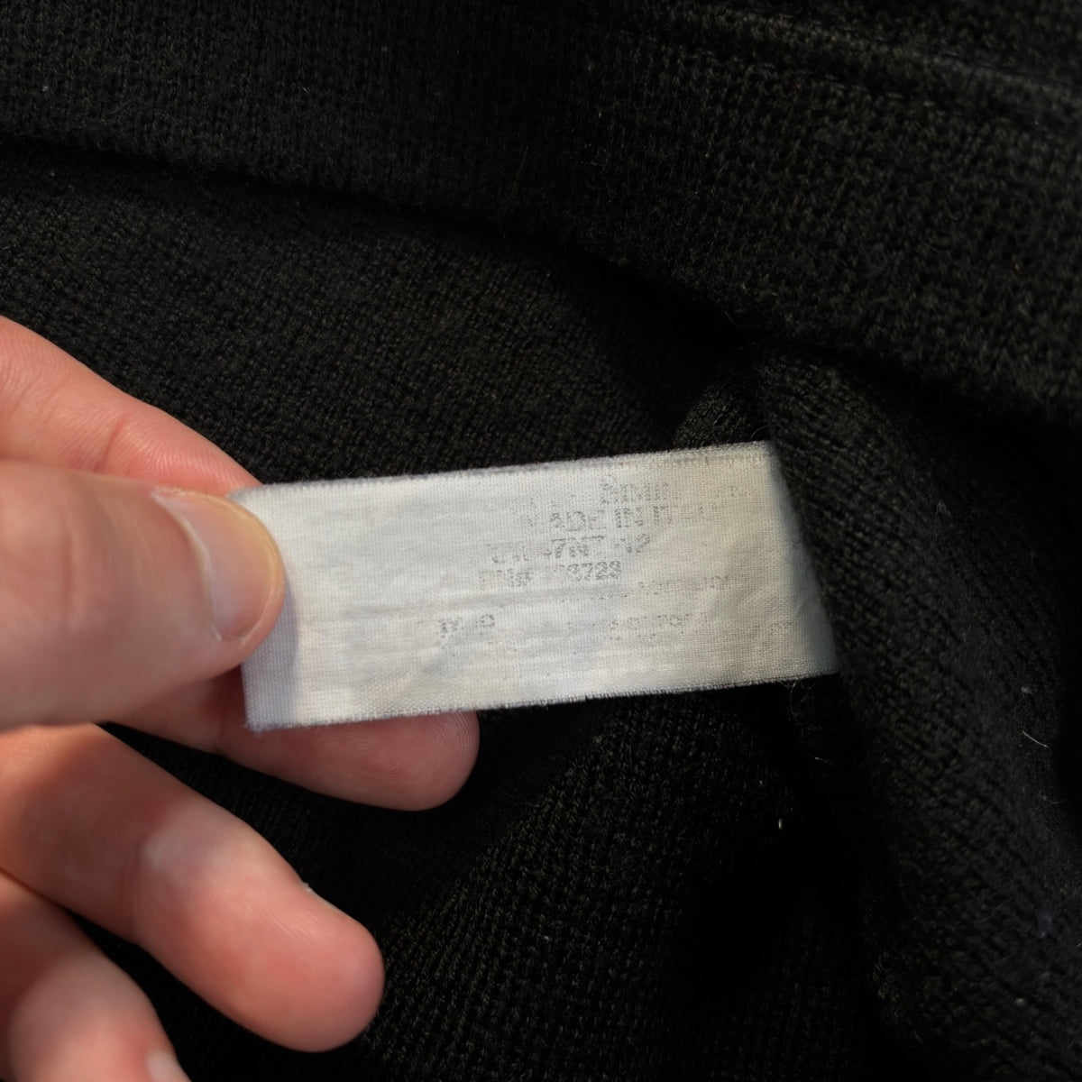 Armani Jeans 00’s Heavy Knit Jumper L