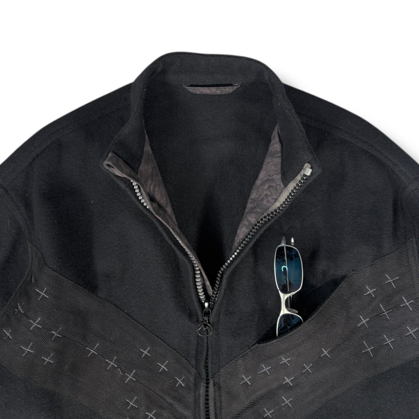 Maharishi Web Maosim Wool Bomber Jacket Large