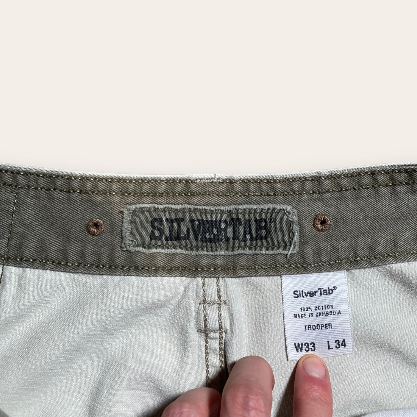 Levi’s Silver Tab 2000’s Cargos 33x34