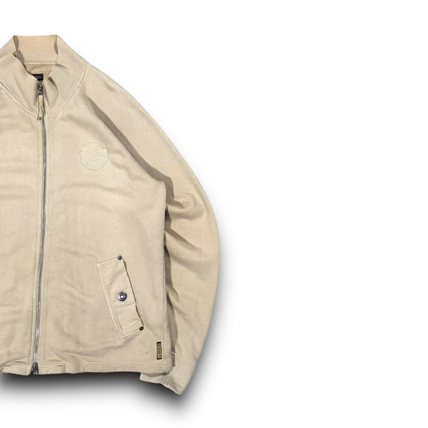 Armani Jeans 00’s Dual Full Zip Sweatshirt Extra Large