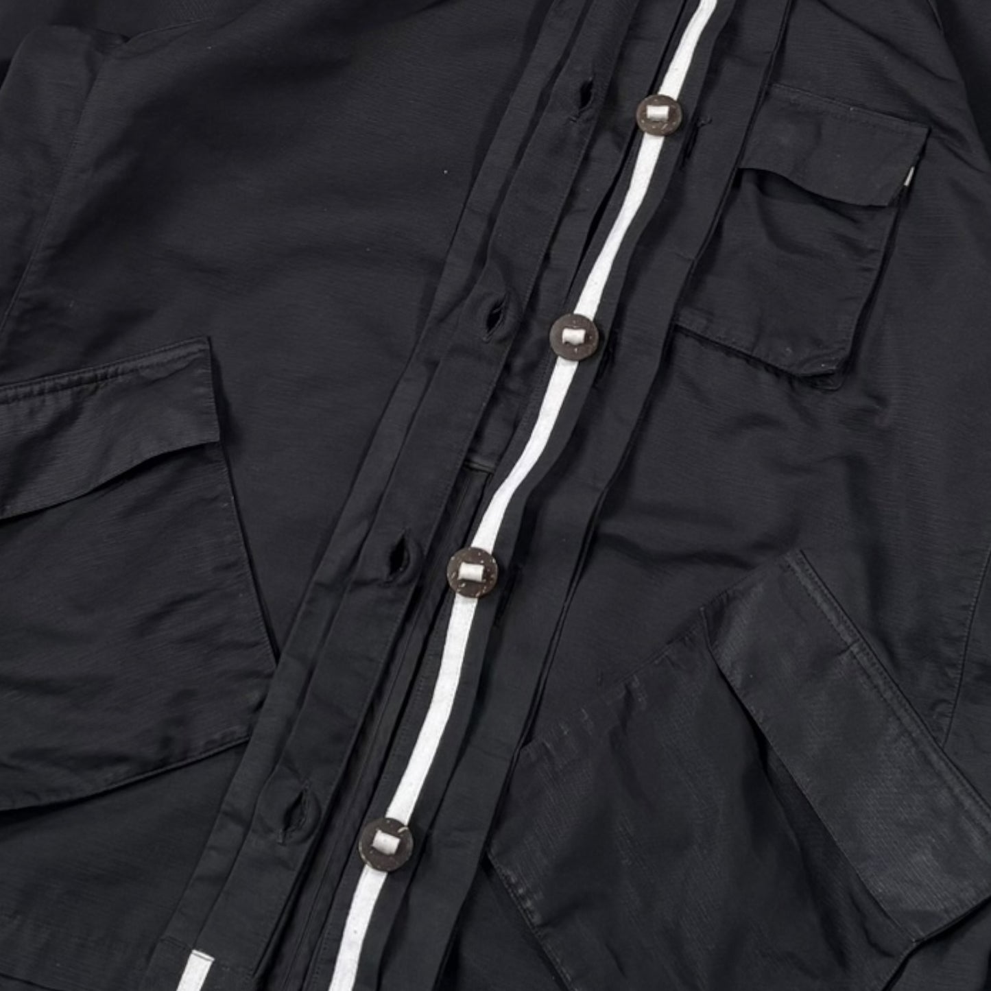 Nike ACG Considered 2007 Pleated Button Up Jacket Large