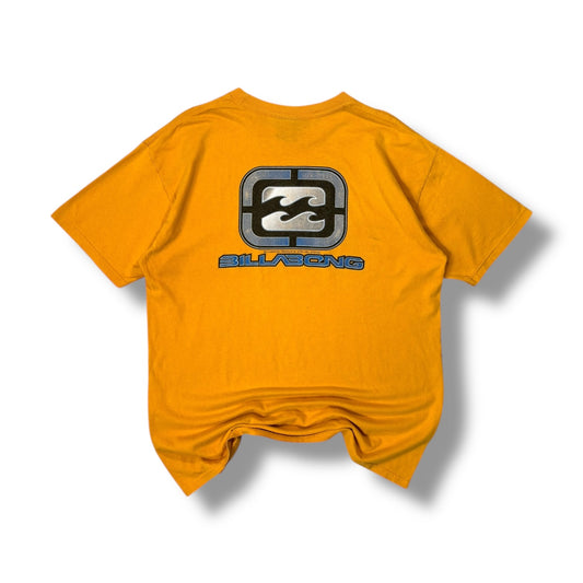 Billabong 00’s Mustard Yellow T Shirt Large