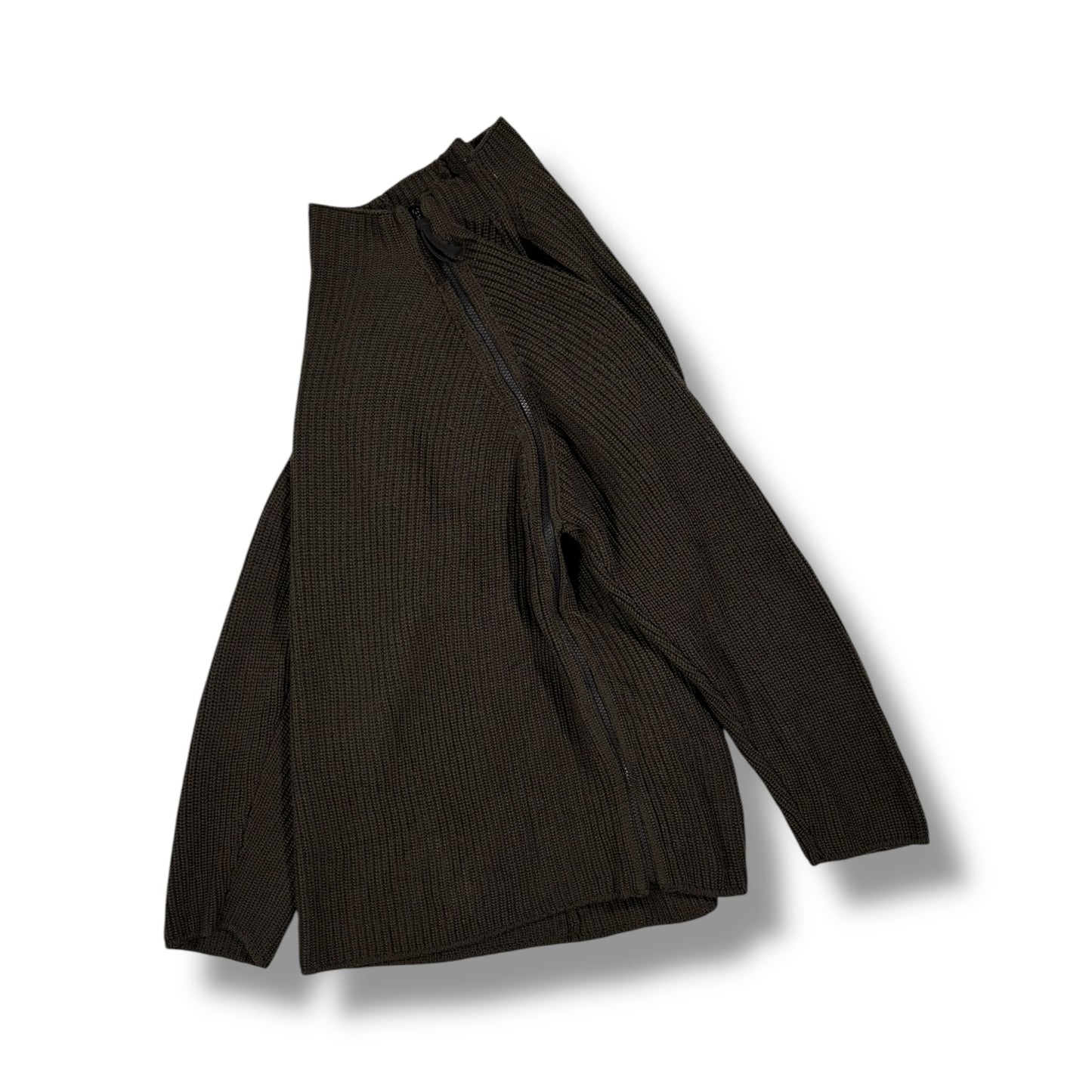 CP Company A/W 2000 Shoulder Zip Knit Jumper Extra Large