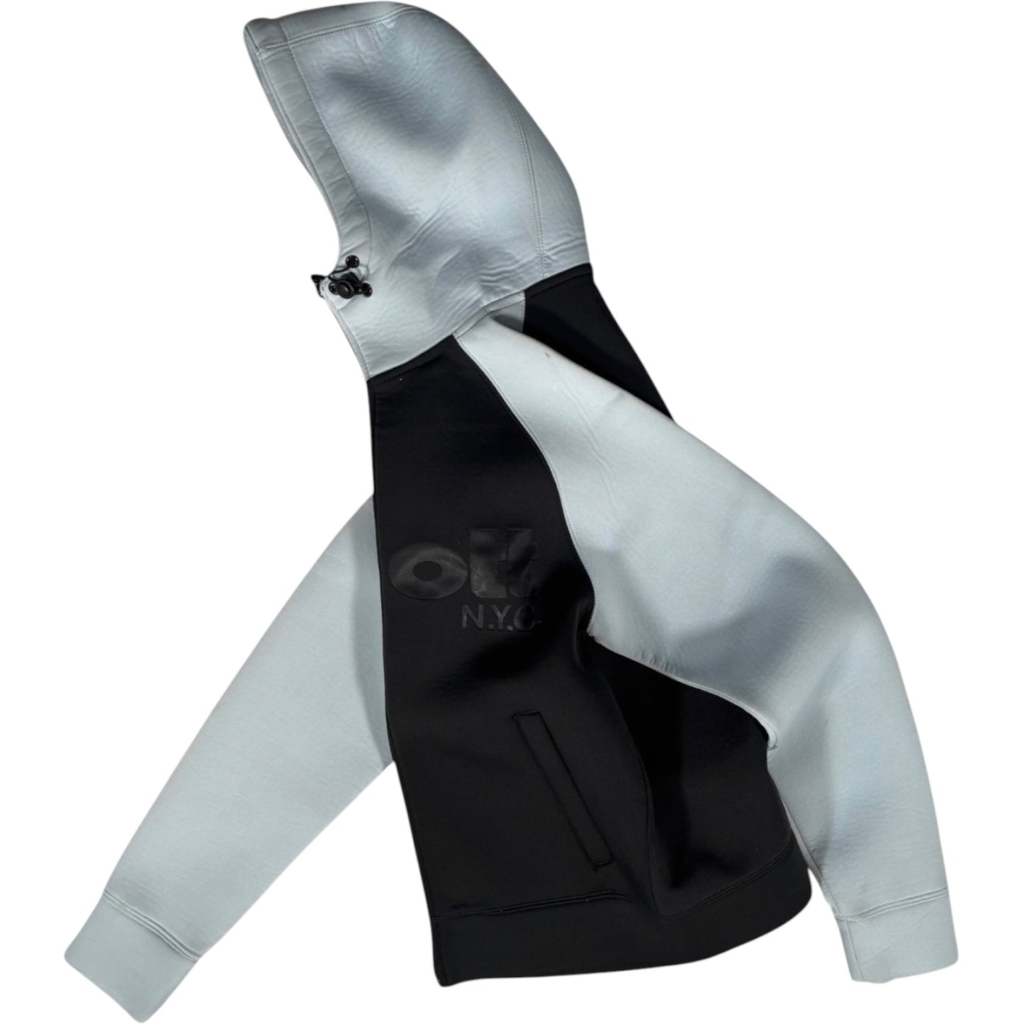 Schott 00’s Neoprene Full Zip Hoodie S
