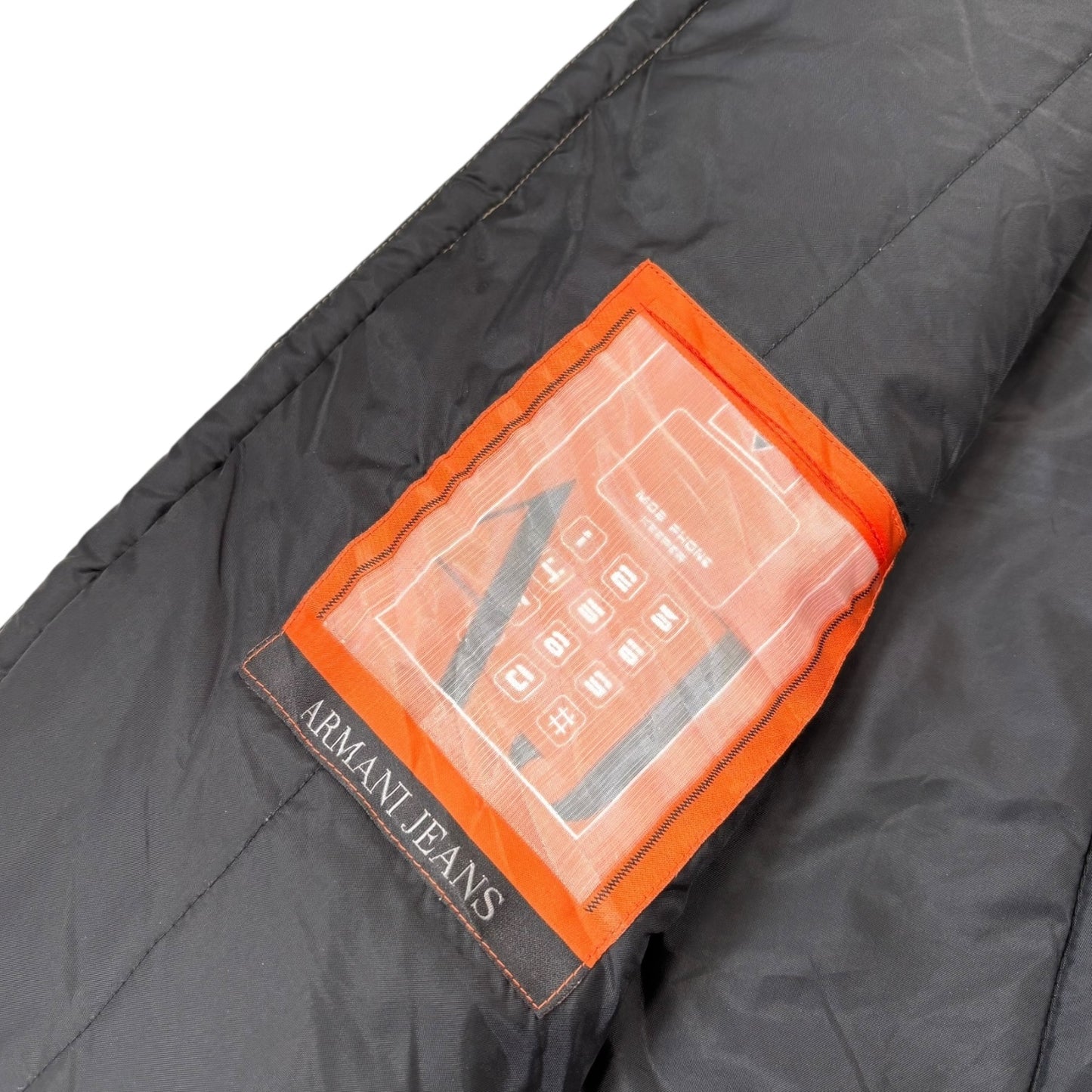 Armani Jeans 00’s Tactical Ballistic Vest Jacket Medium