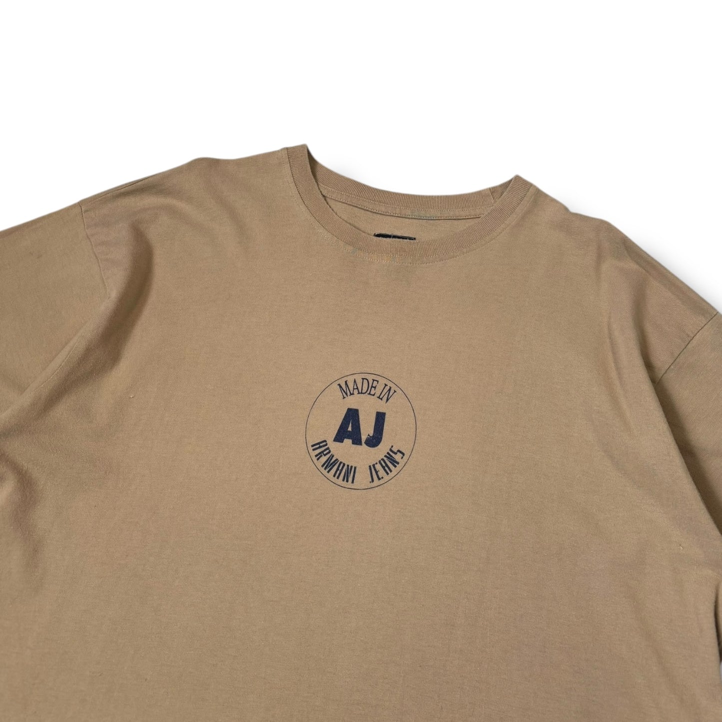 Armani Jeans 00’s Khaki T Shirt Extra Large