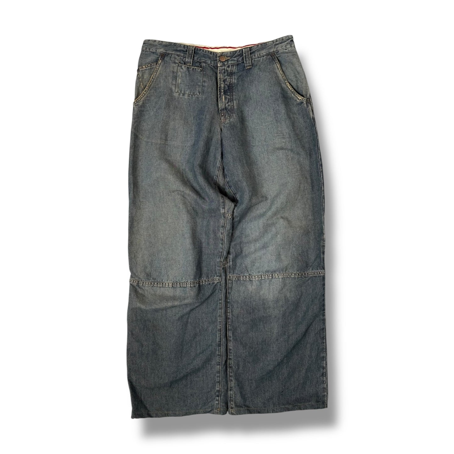 Armani Jeans 00’s Denim Cargo Trousers 32W