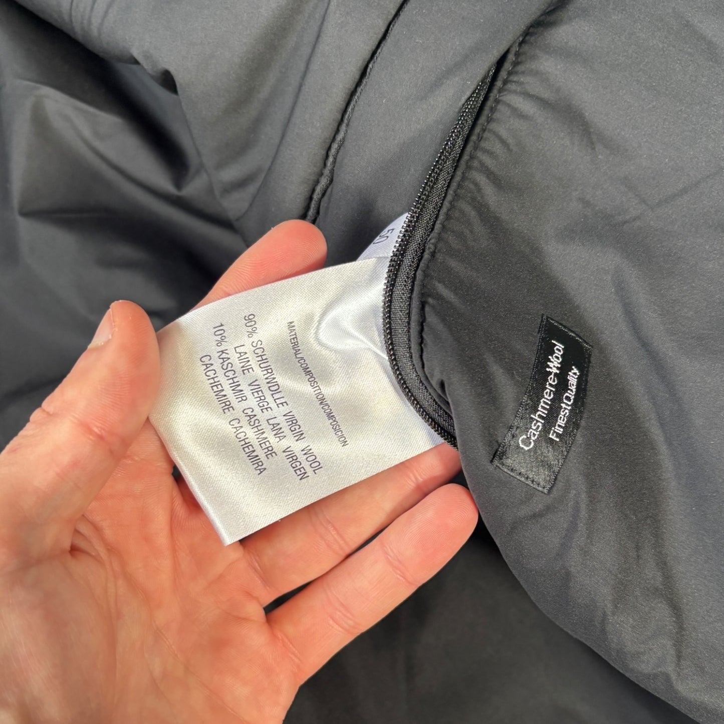 Hugo Boss 00’s Olive Cashmere Wool Jacket Large