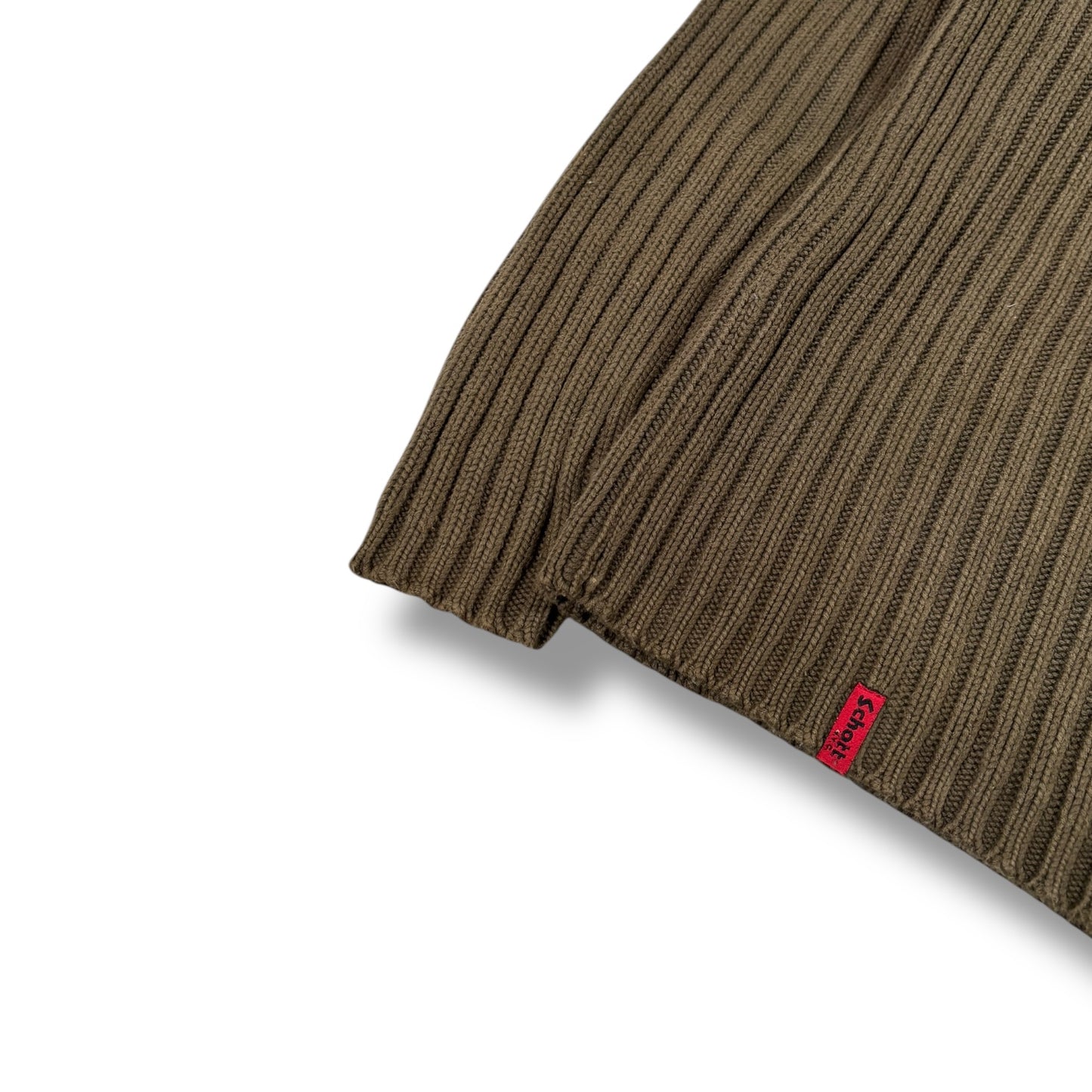 Schott NYC 00’s Dual Zip Knitted Balaclava Hoodie Medium