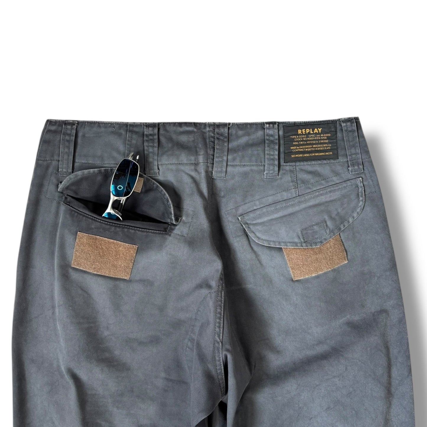 Replay 00’s Multipocket Utility Cargo Bottoms 30W