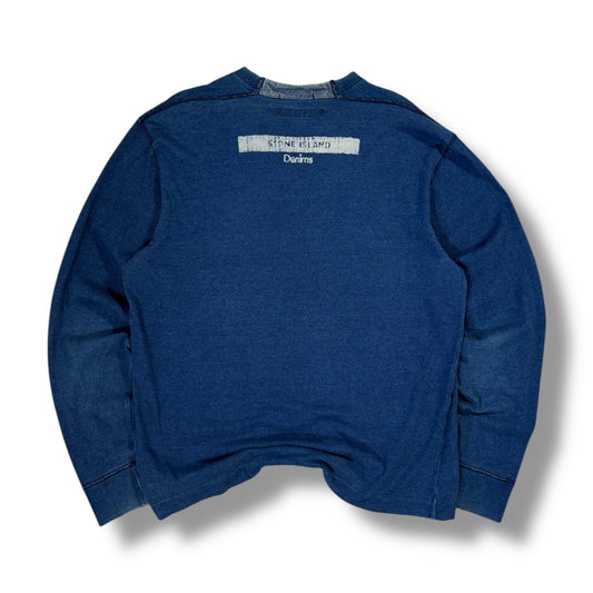 Stone Island Denim 00’s Longsleeve T Shirt Large