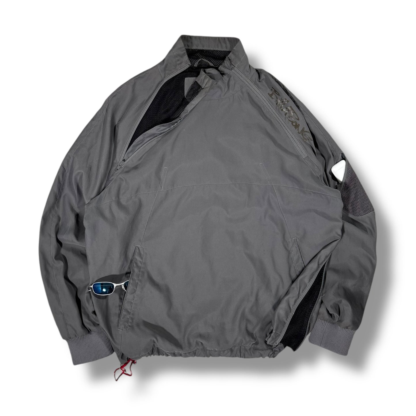 Billabong 2002 Asymmetrical Dual Zip Jacket Large