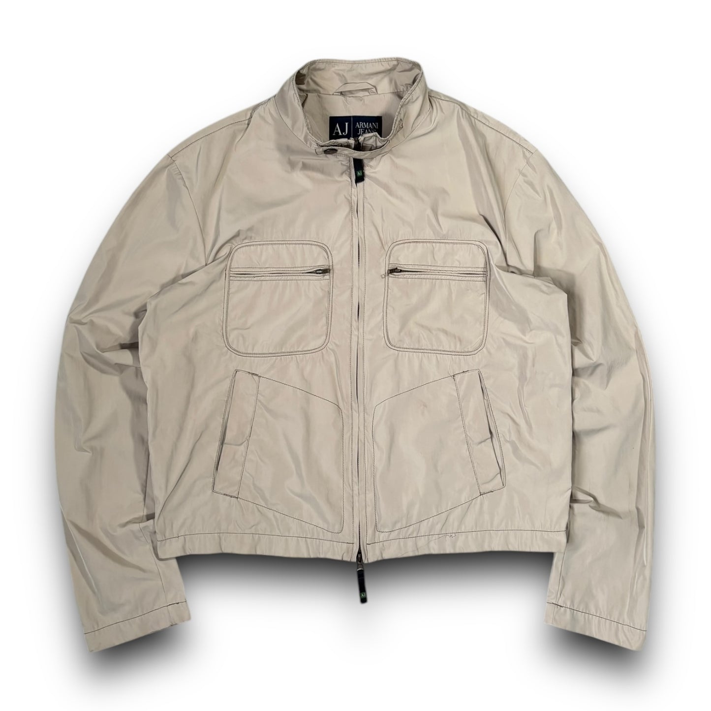 Armani Jeans 00’s Cropped Utility Jacket Large