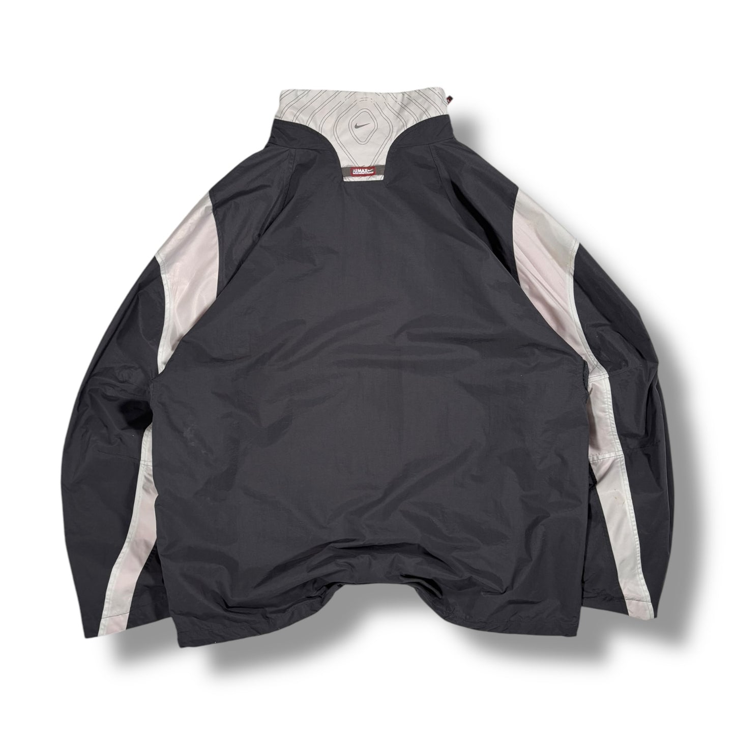 Nike Air Max Dual Zip Center Swoosh Panelled Pullover Jacket Extra Large