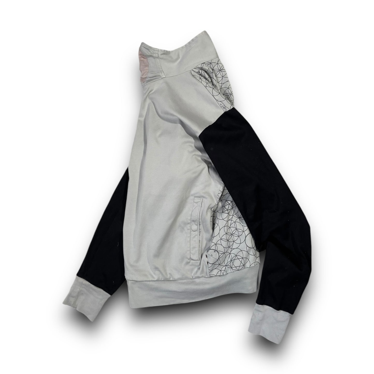 Maharishi 2002 Sacred Mathematics Asymmetrical Zip Jacket Medium