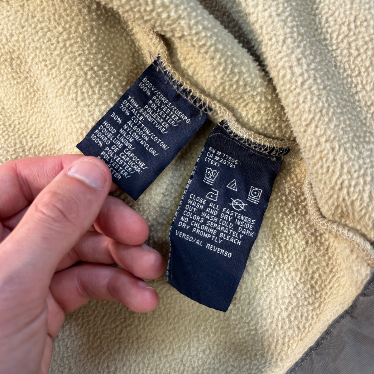 Tommy Hilfiger 00’s Panelled Fleece Jacket XL