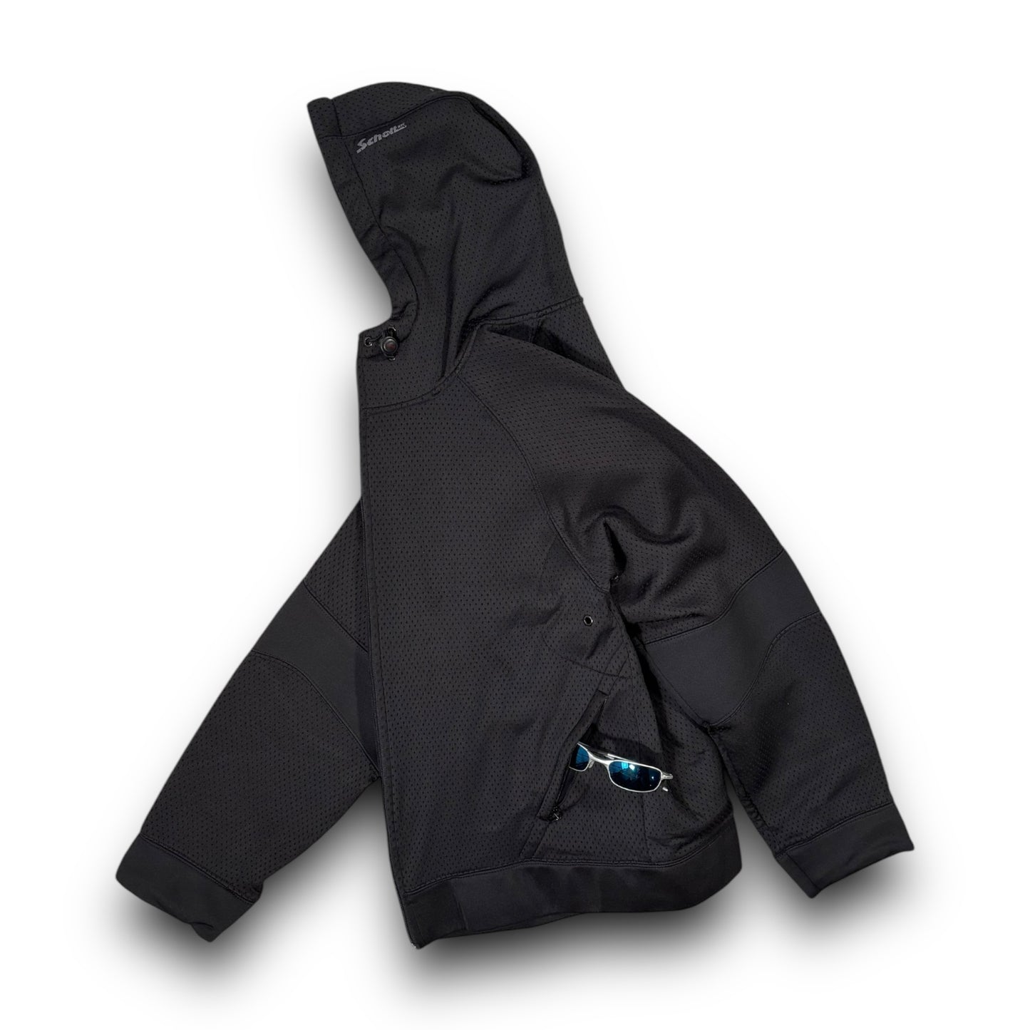 Schott 2004 Mesh Layer Technical Hoodie Medium