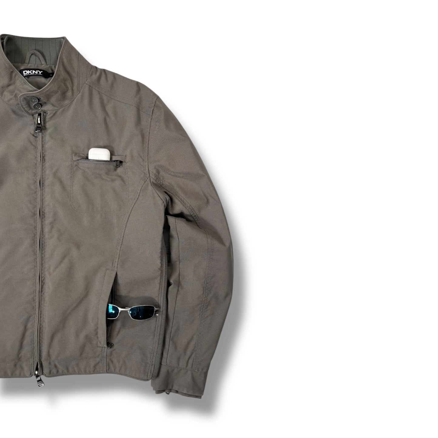 DKNY 00's Slate Grey Bomber
Jacket Extra Large