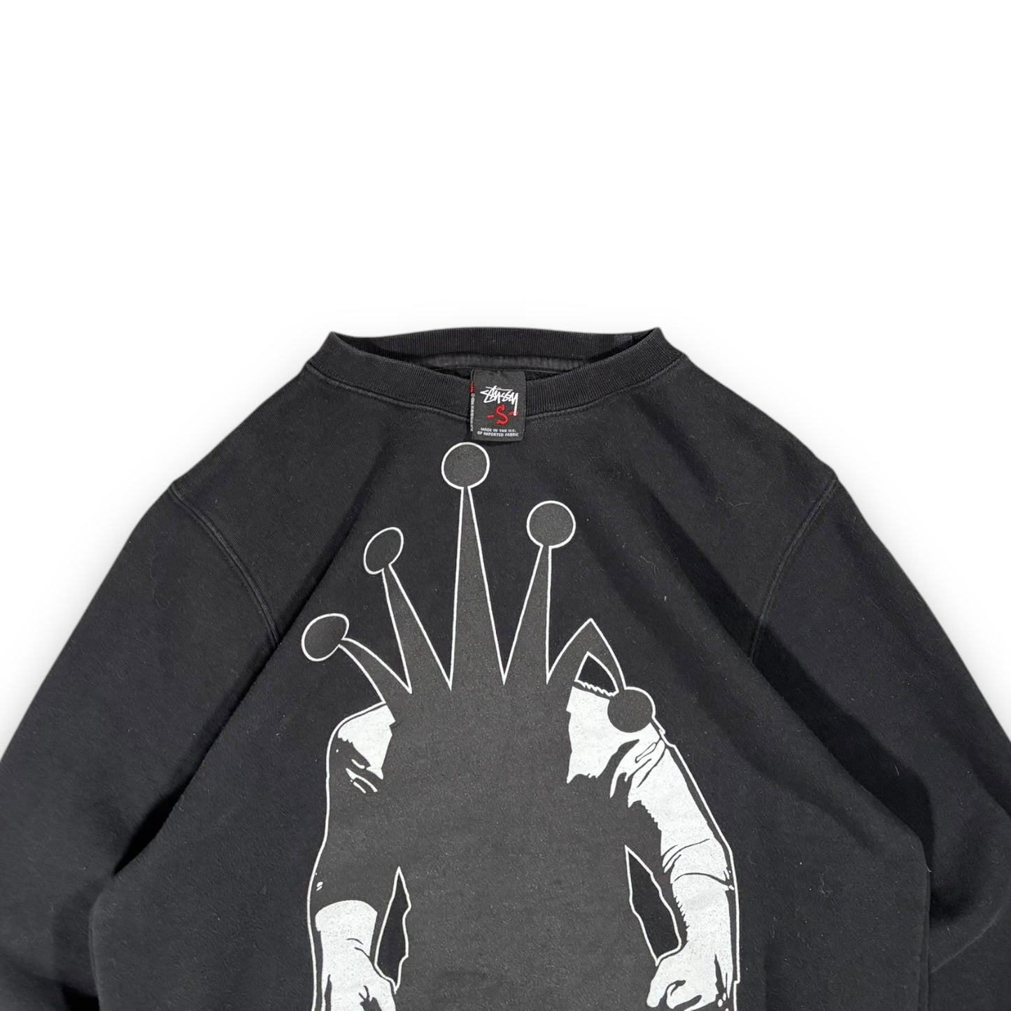 Stüssy 00’s Bent Crown Sweatshirt Small