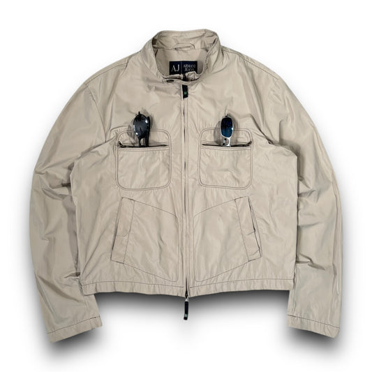 Armani Jeans 00’s Cropped Utility Jacket Large