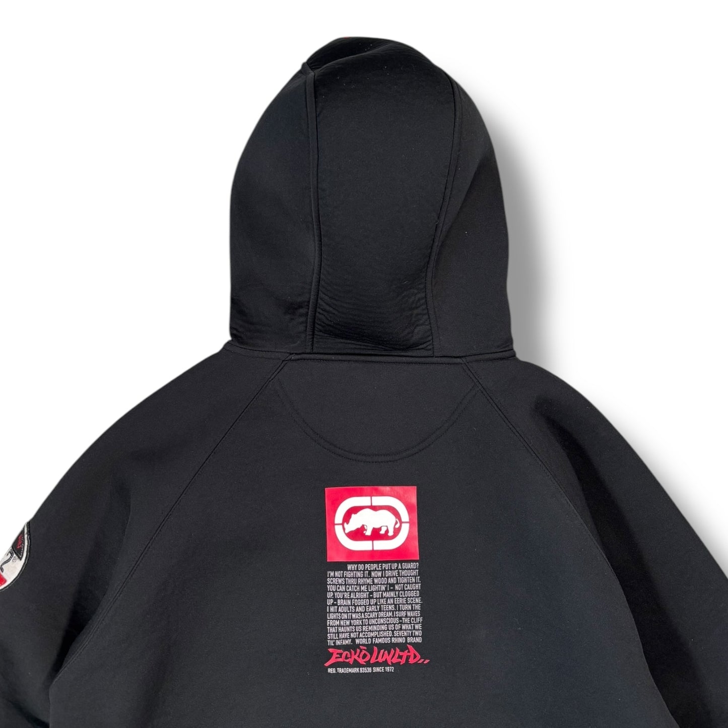 *Ecko unltd. 2005 Shoulder Zip Scuba Hoodie Extra Large