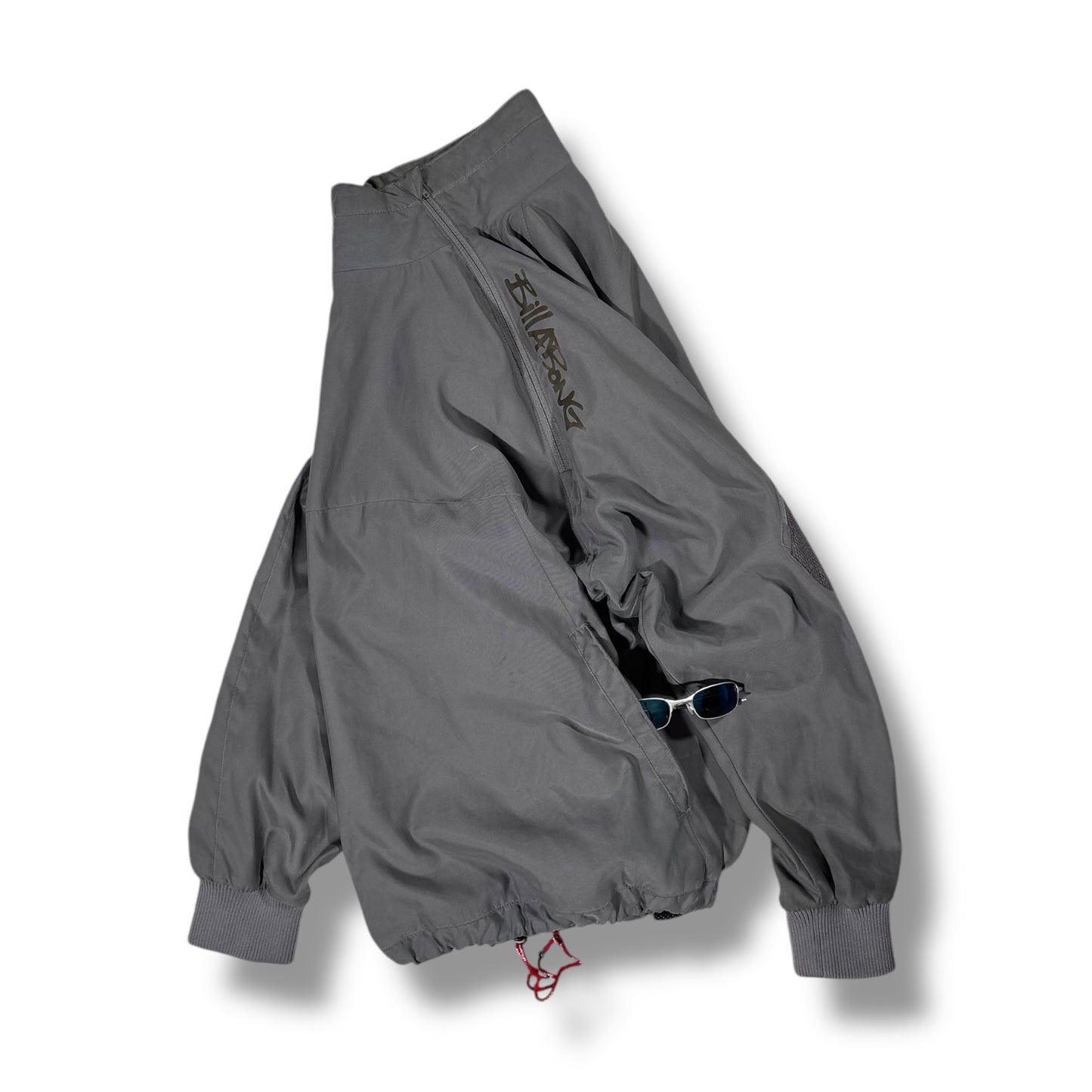 Billabong 2002 Asymmetrical Dual Zip Jacket Large