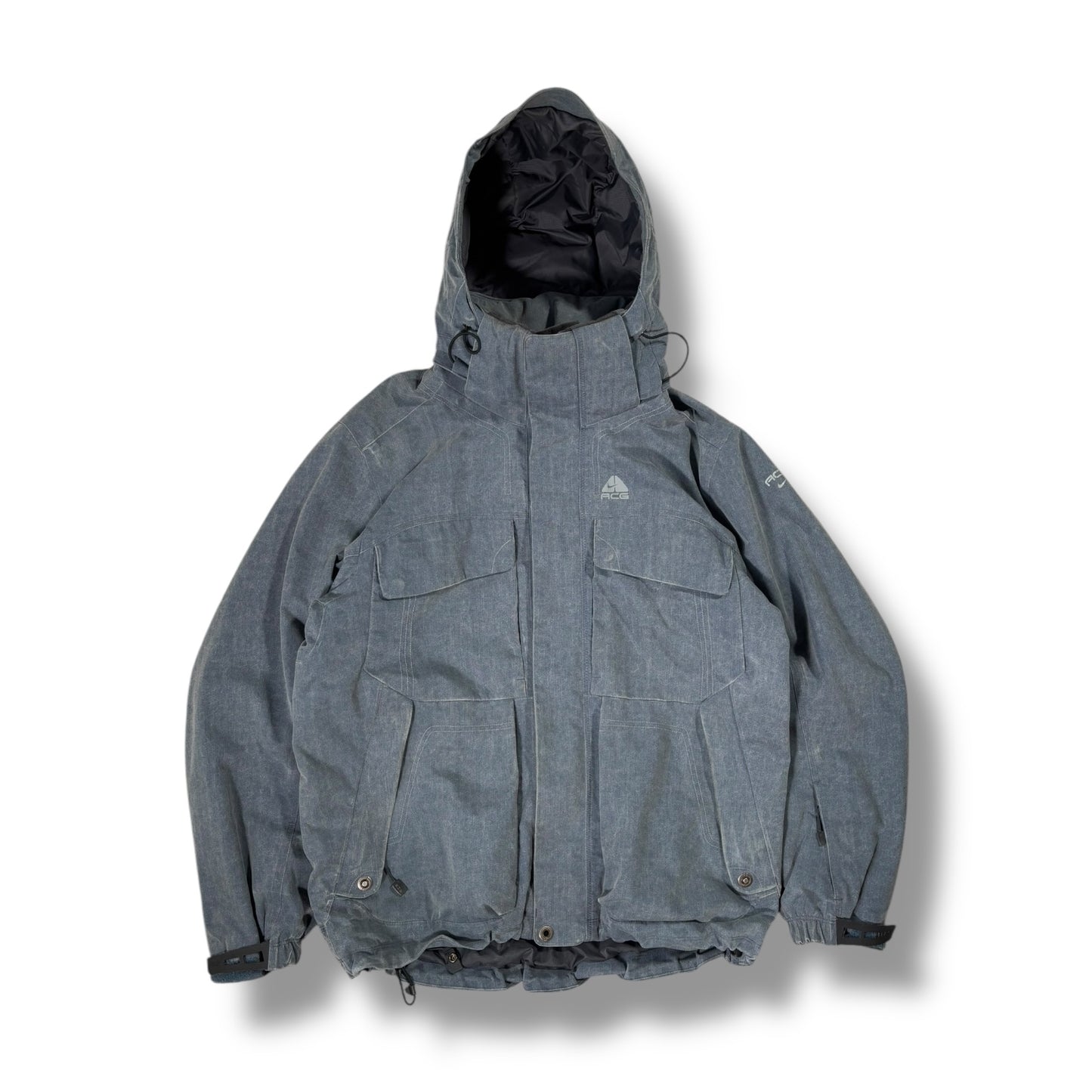 Nike ACG Brushed Slate Multi Pocket Padded Jacket Medium