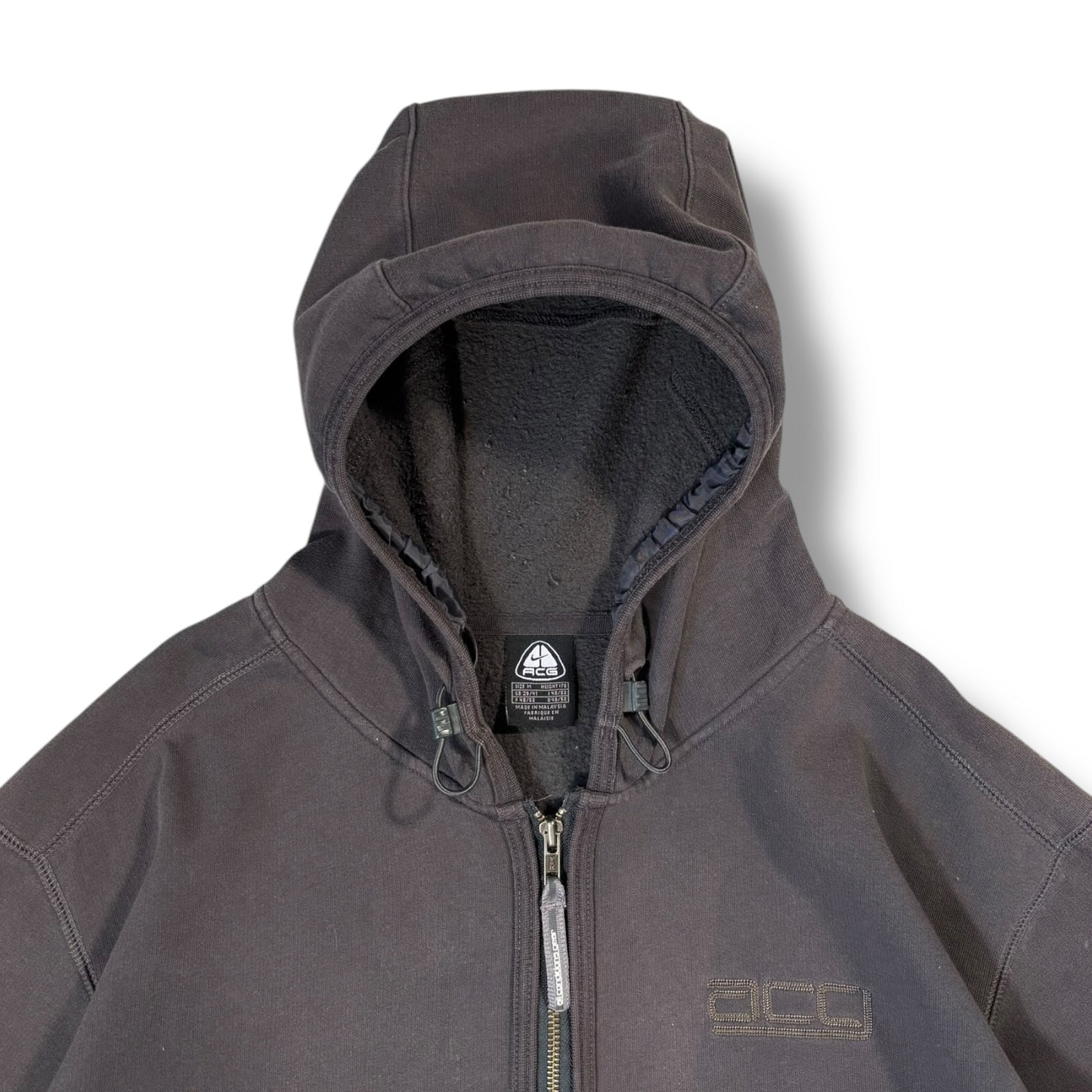 Nike ACG 00’s Washed Brown Hoodie Large