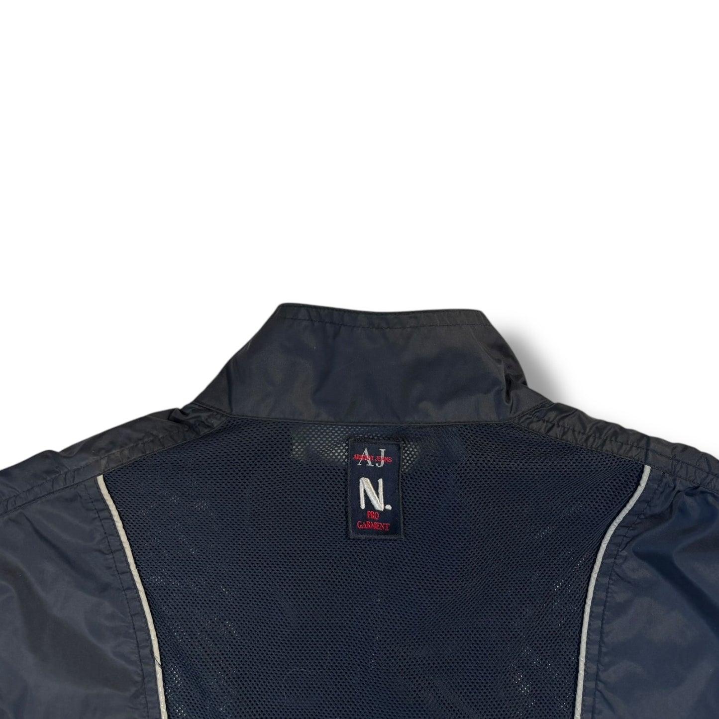 Armani Jeans 90’s Panelled Mesh Vest Jacket Large