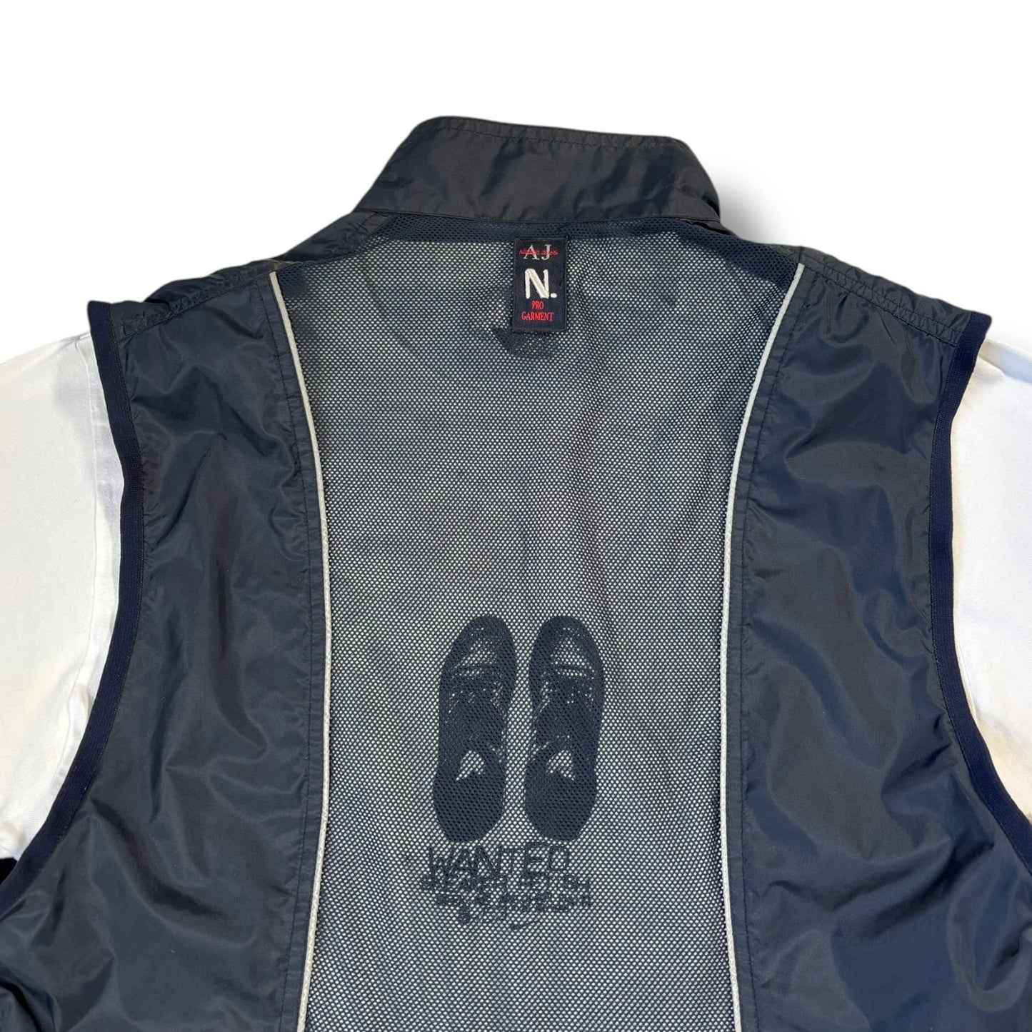 Armani Jeans 90’s Panelled Mesh Vest Jacket Large