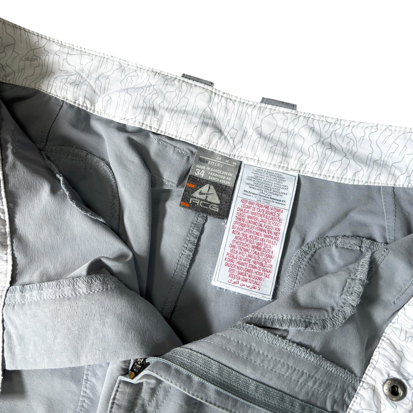 Nike ACG 00’s Stonewash Multipocket Pants W34