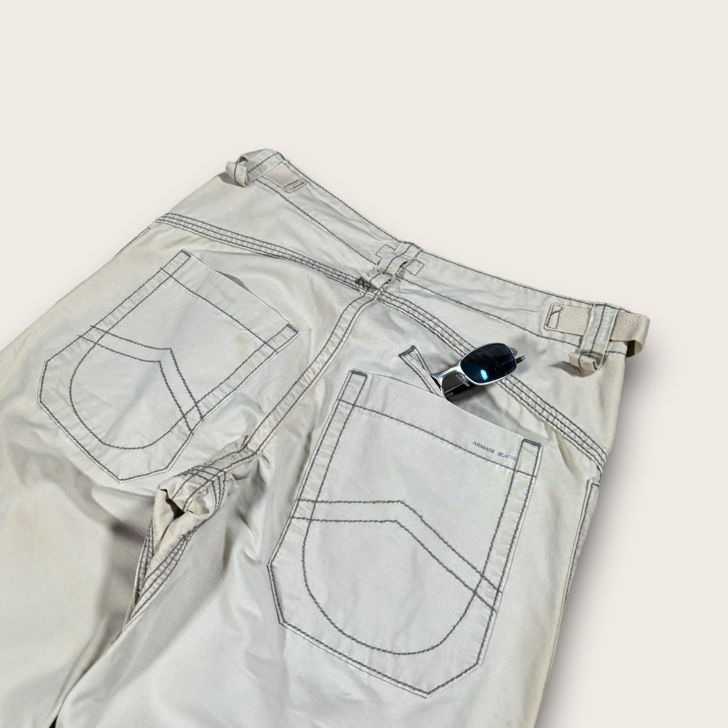 Armani 90’s Multipocket Cargos 32x30