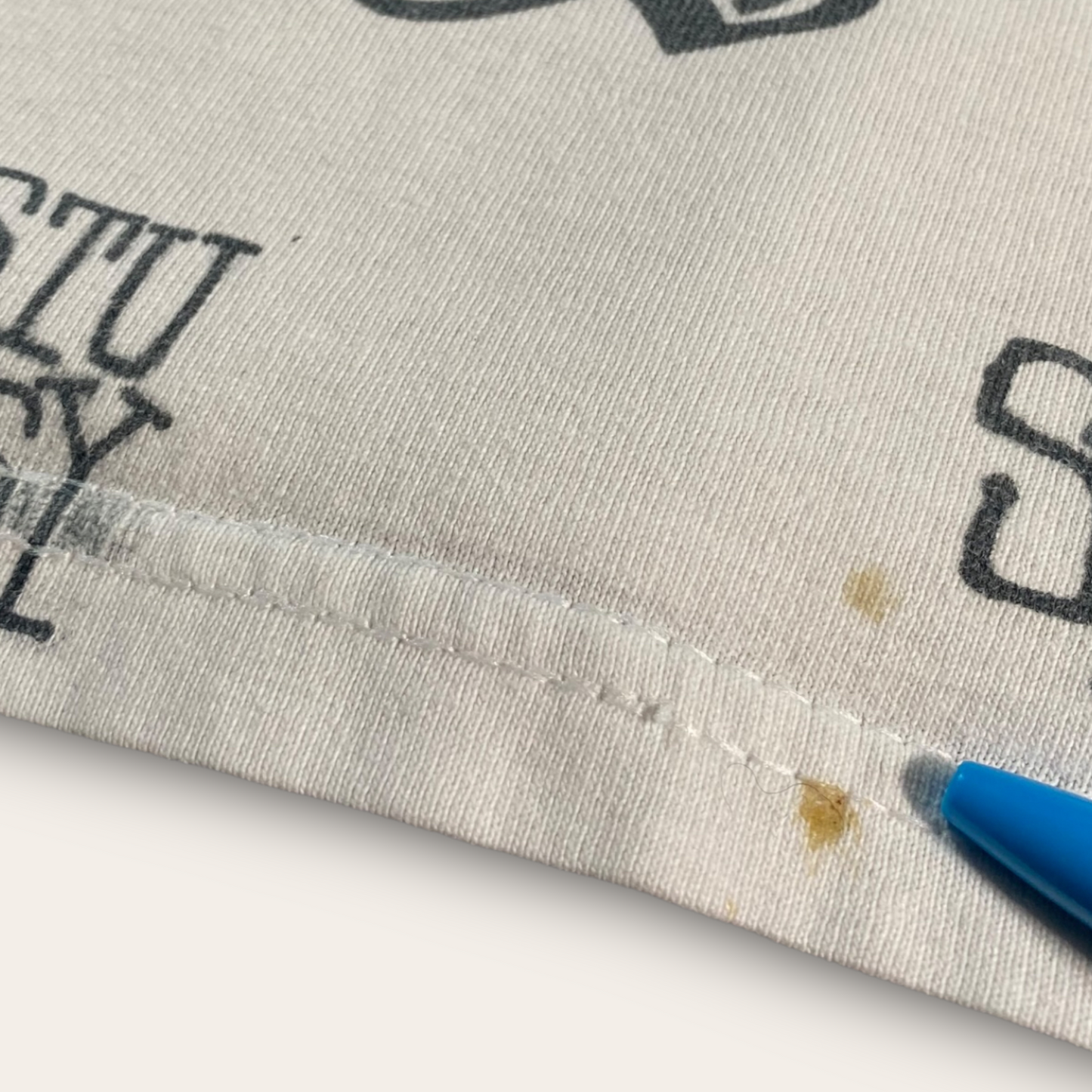 Stüssy 2000’s Logo All Over Print T-Shirt M