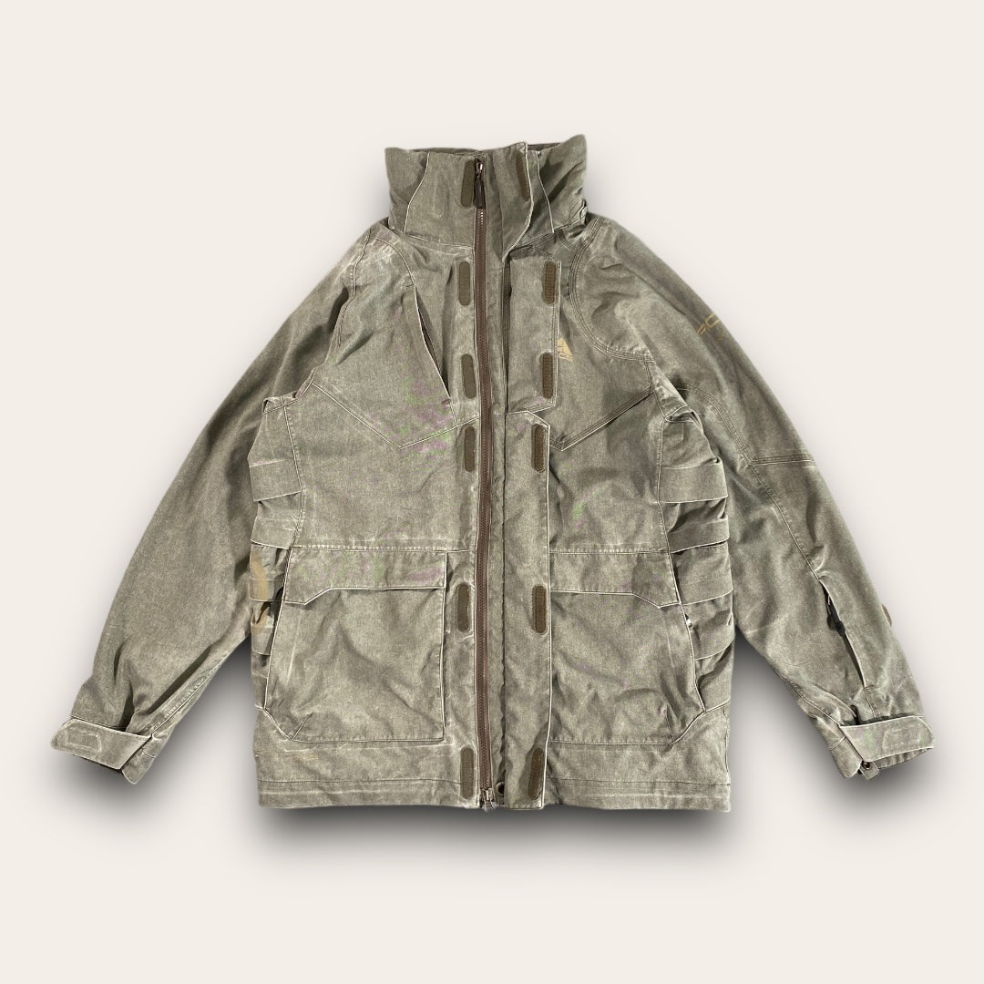 Nike ACG Stone Grey Multi Pocket Padded Jacket L
