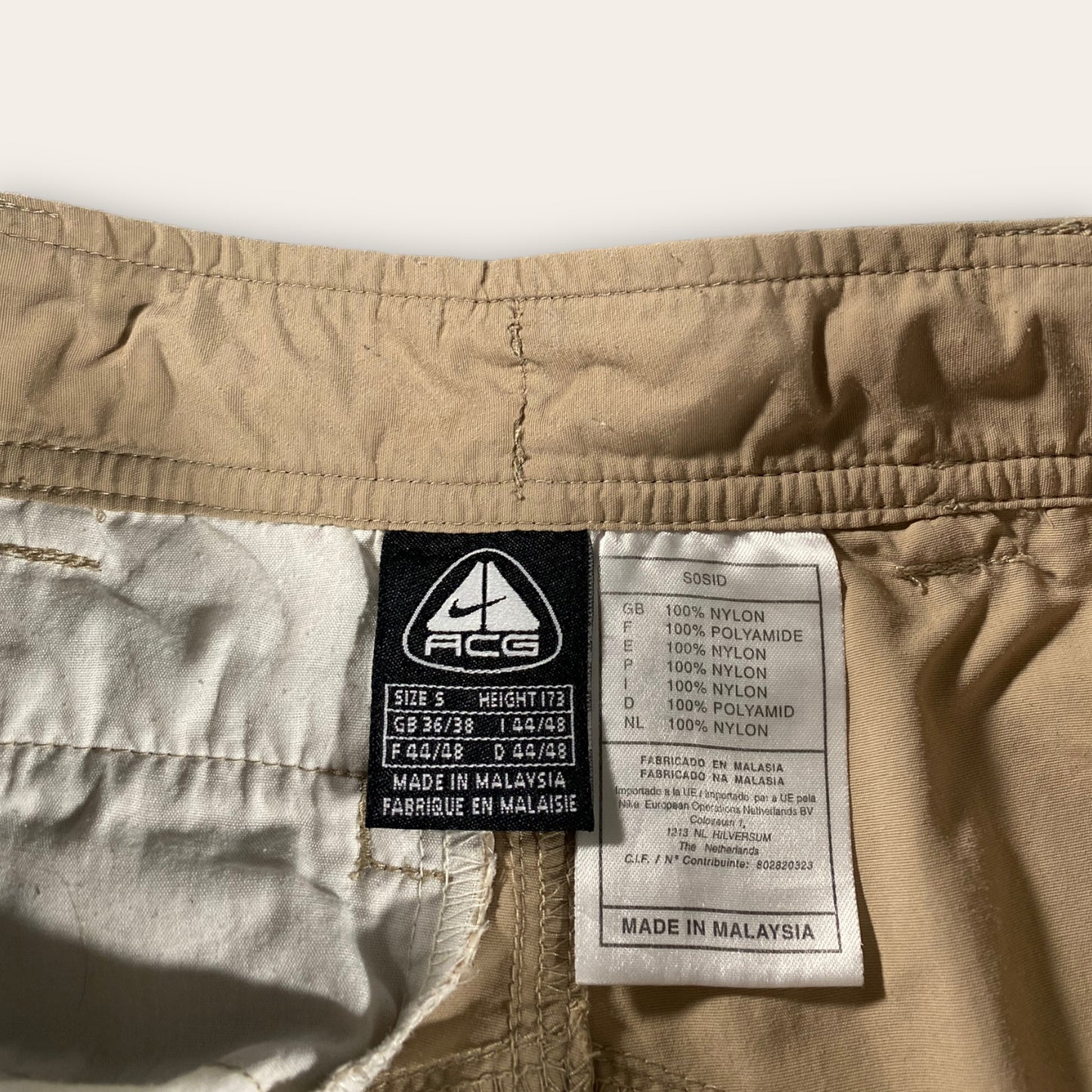 Nike ACG Detachable Bottoms Cargo Trousers L