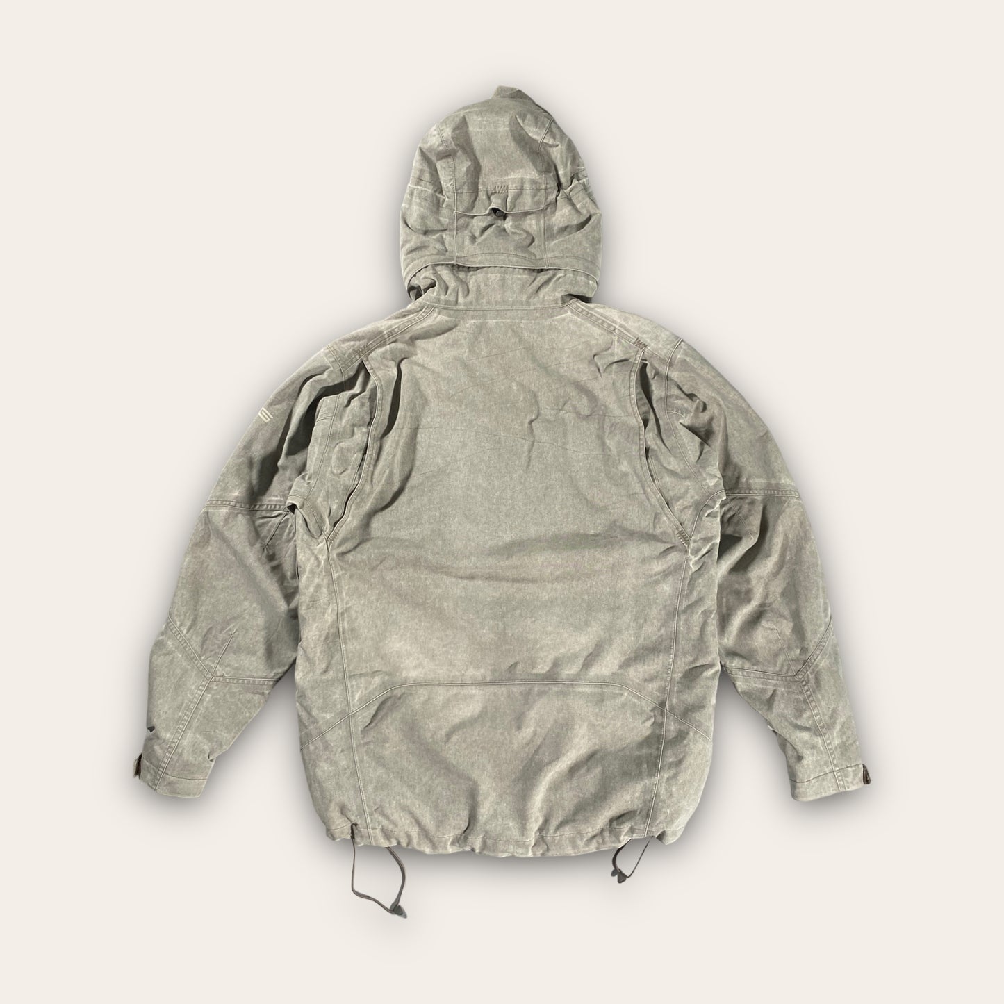 Vintage Nike ACG Stone Grey Multi Pocket Padded Jacket L